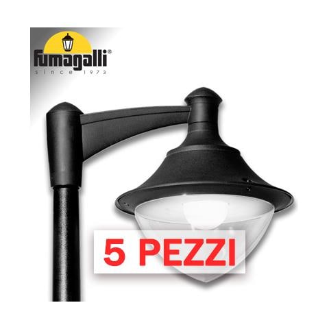 5x VIVI 400 NERO TRASP POWER LED E27 30W CCT SET - Foto 1